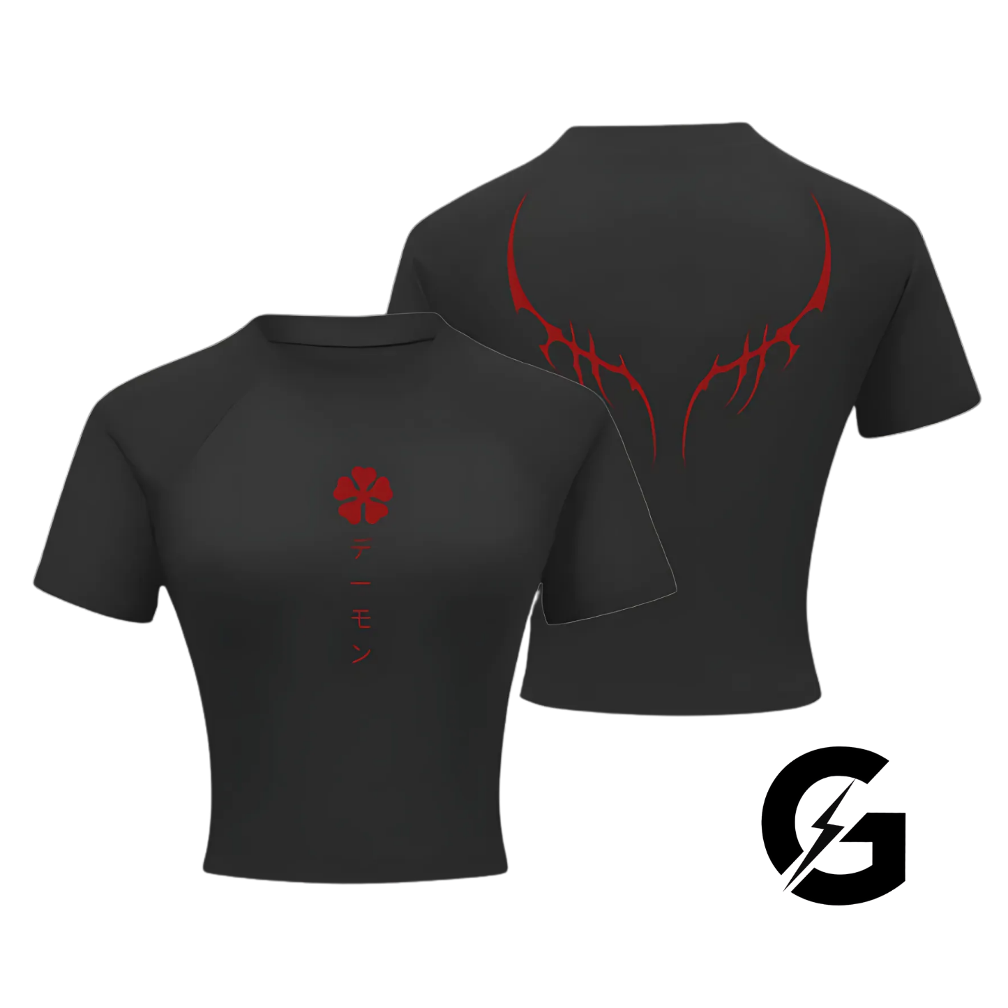 Asta Crop Compression T Shirt