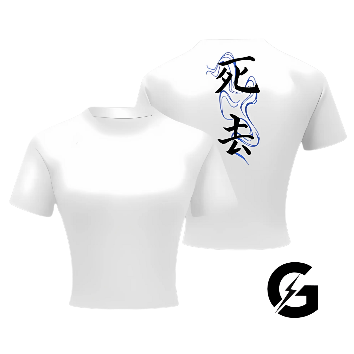 Saitama Crop Compression T Shirt