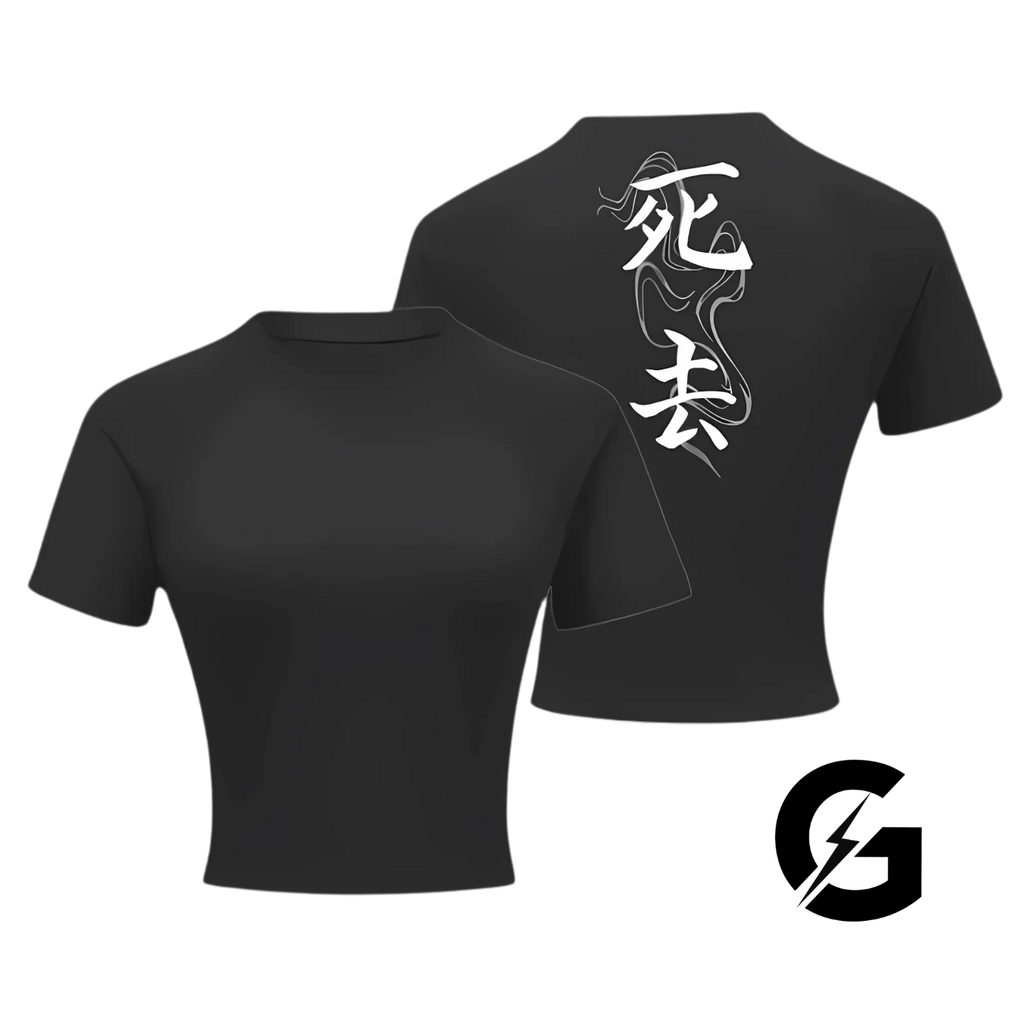 Saitama Crop Compression T Shirt