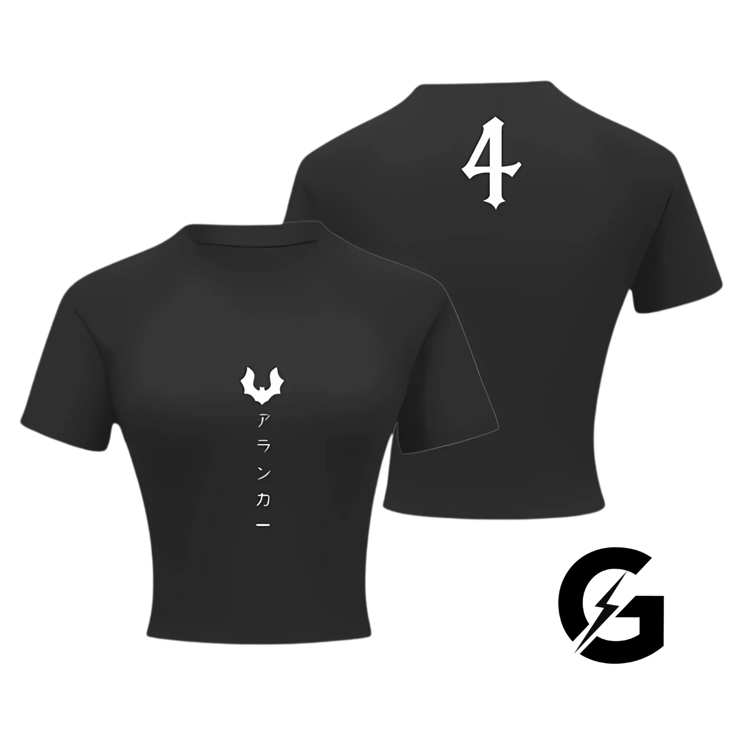 Ulquiorra Crop Compression T Shirt
