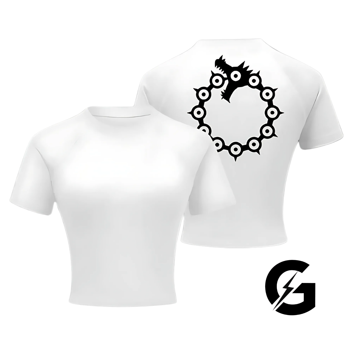 Meliodas Crop Compression T Shirt