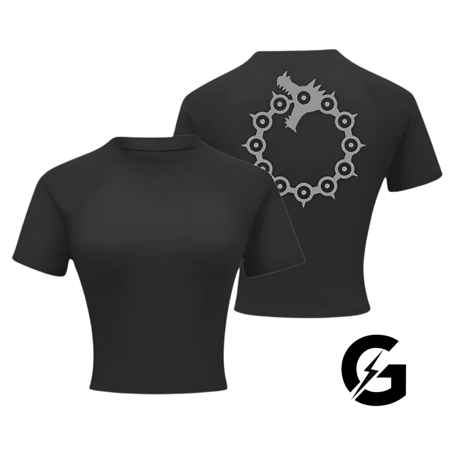 Meliodas Crop Compression T Shirt