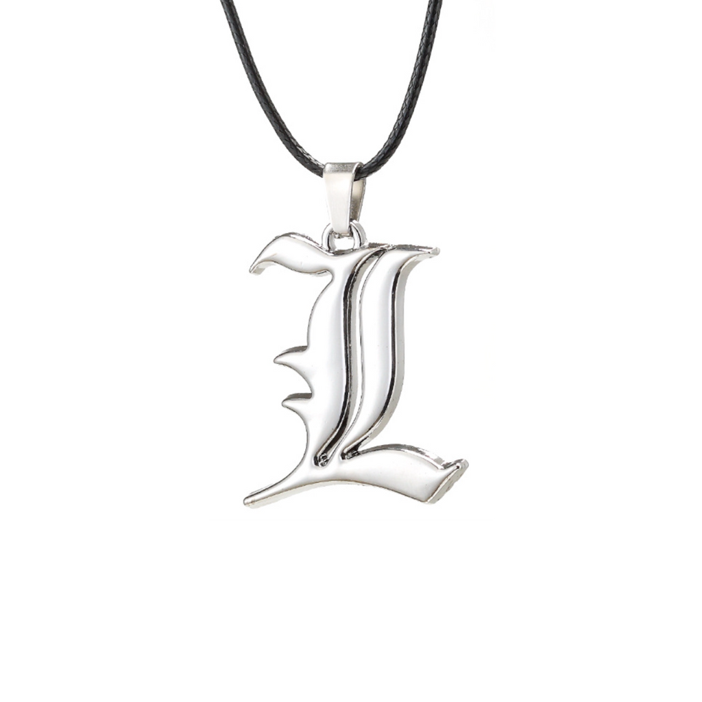 デスノート DEATHNOTE シルバーネックレス Death Note Necklace