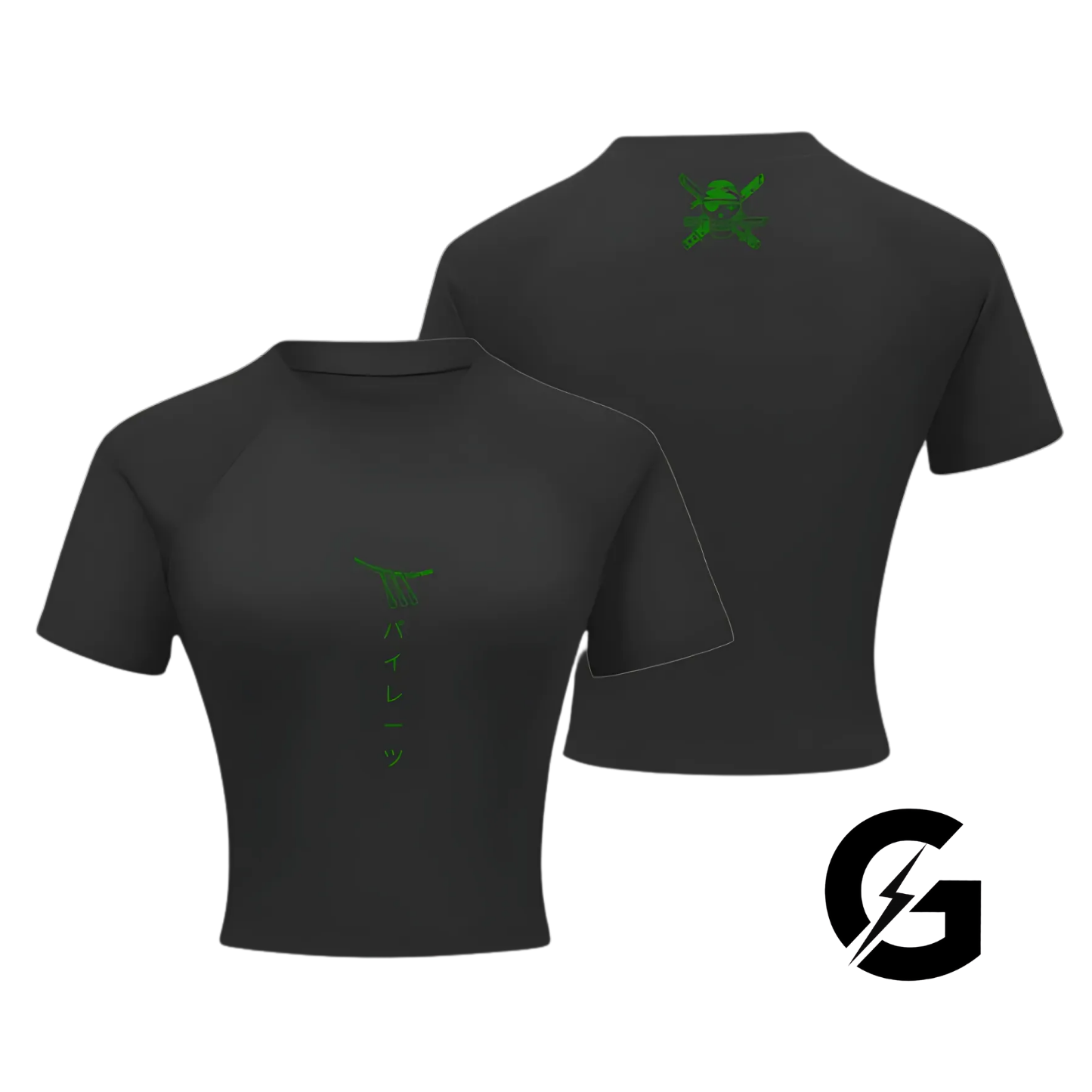 Zoro Crop Compression Tshirt