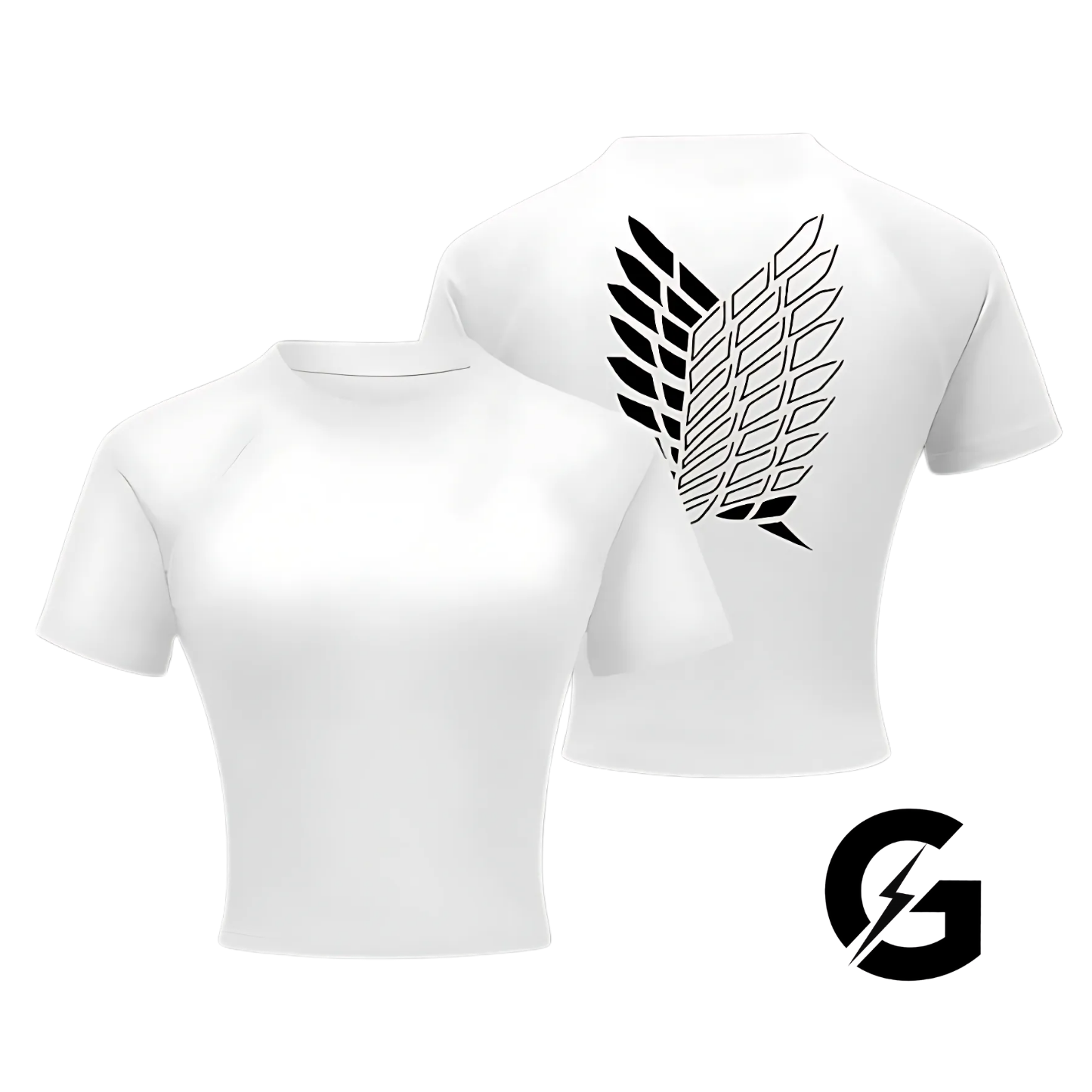 Livai Crop Compression Tshirt