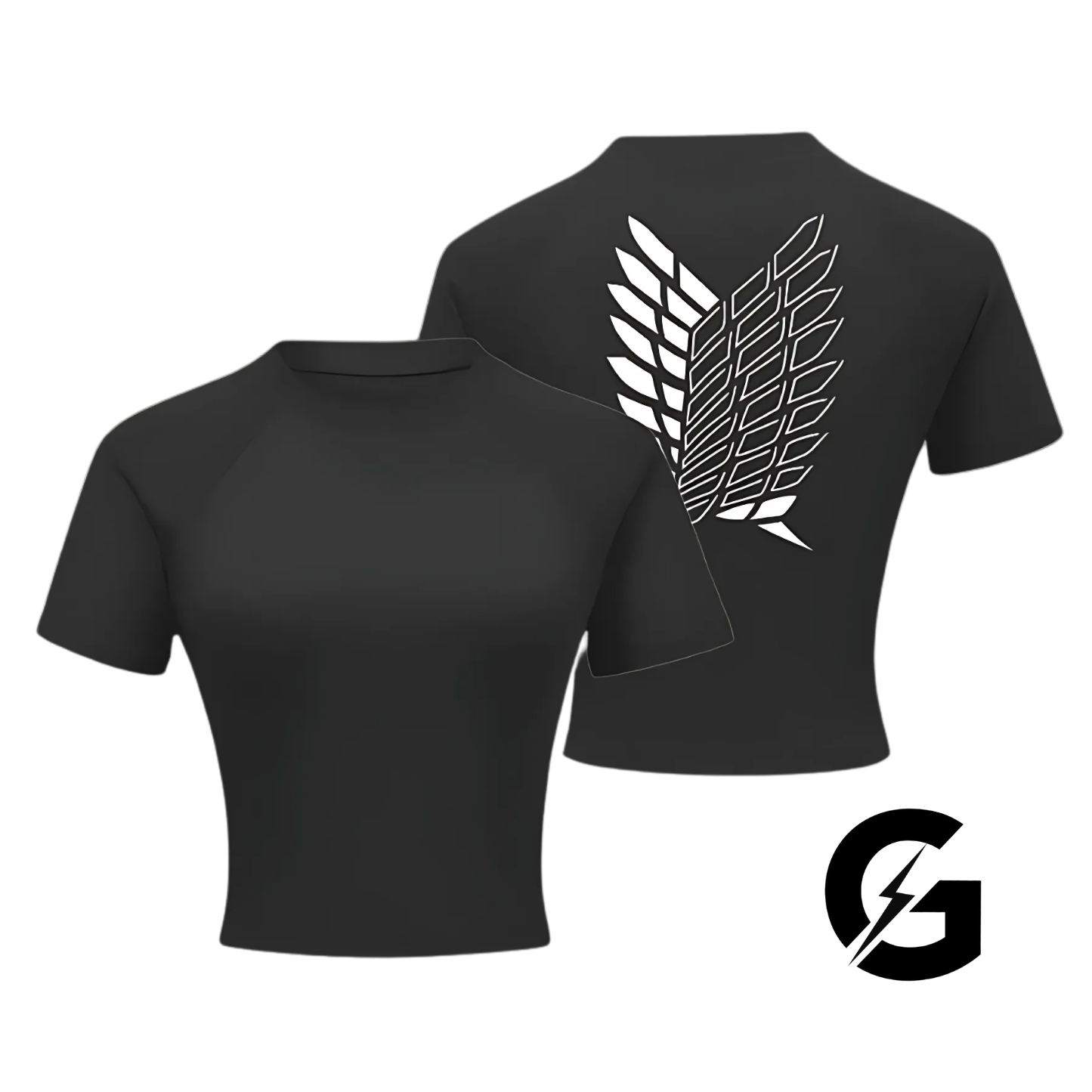 Livai Crop Compression Tshirt